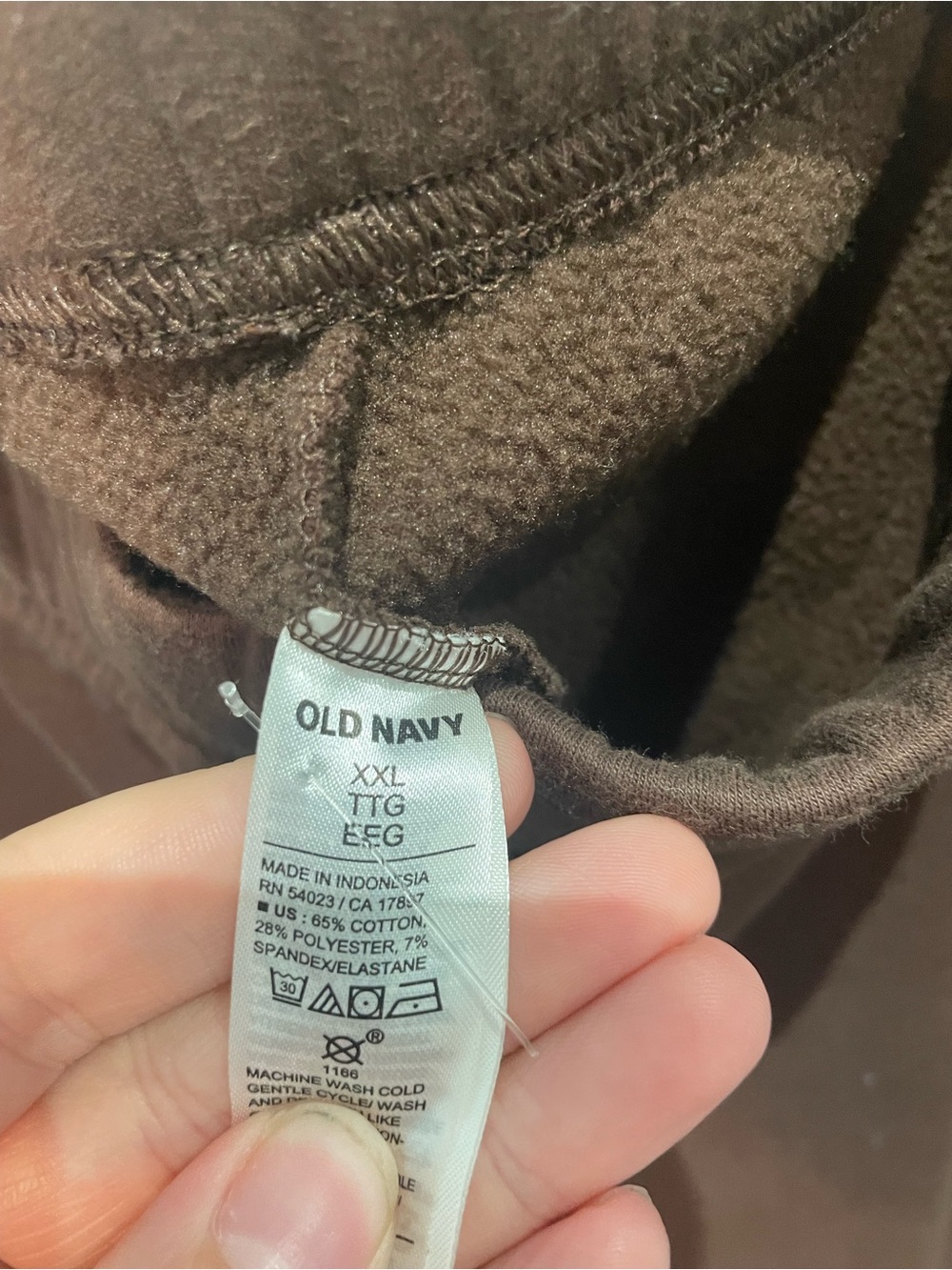 Old Navy Brown Pull-On Joggers flare - Picture 3 of 3
